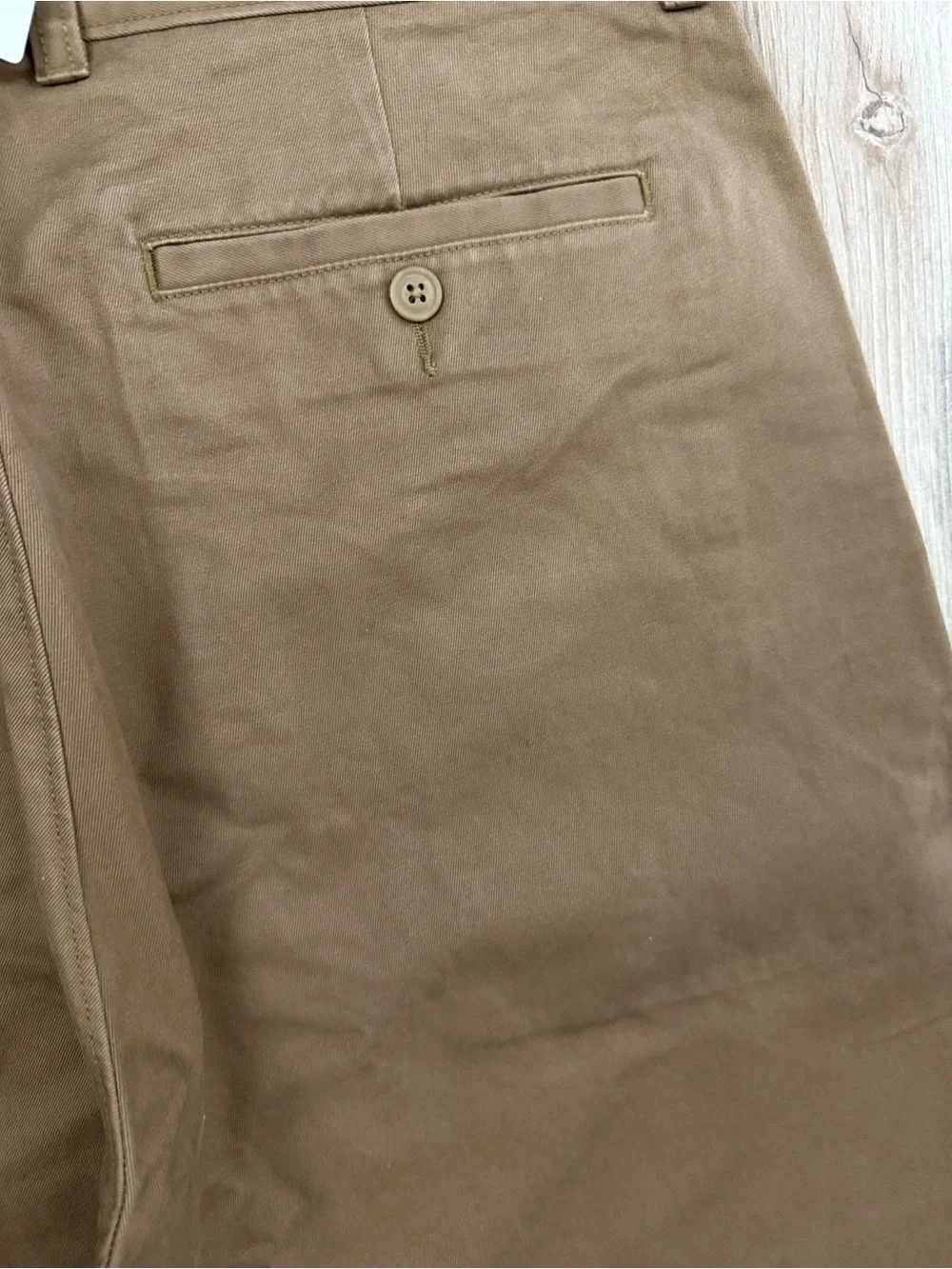 J. Crew Essential Brown Straight-Leg Chinos 100% Cotton